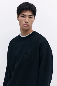 Chandail imprimé coupe classique