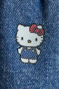 Jupe en denim imprimé