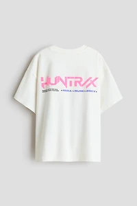 T-shirt en coton imprimé