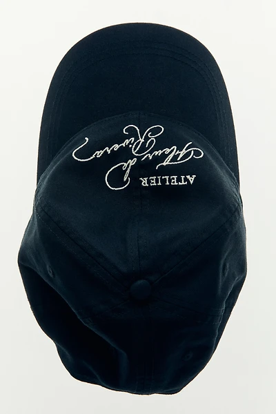 Embroidered-motif Twill Cap