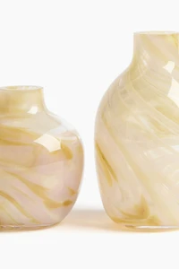 2-Pack Glass Mini Vases