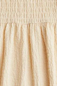 Smocked Bandeau Dress