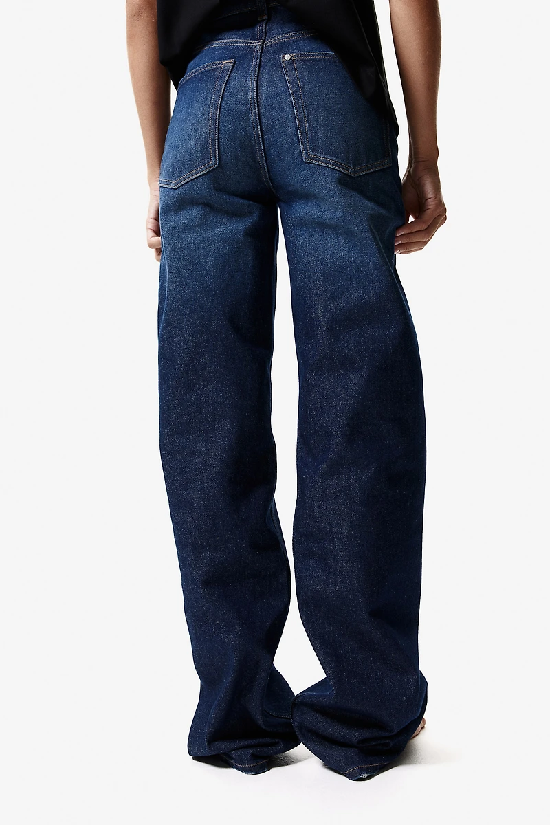 Ava Ultra High Rise Wide Leg Jeans