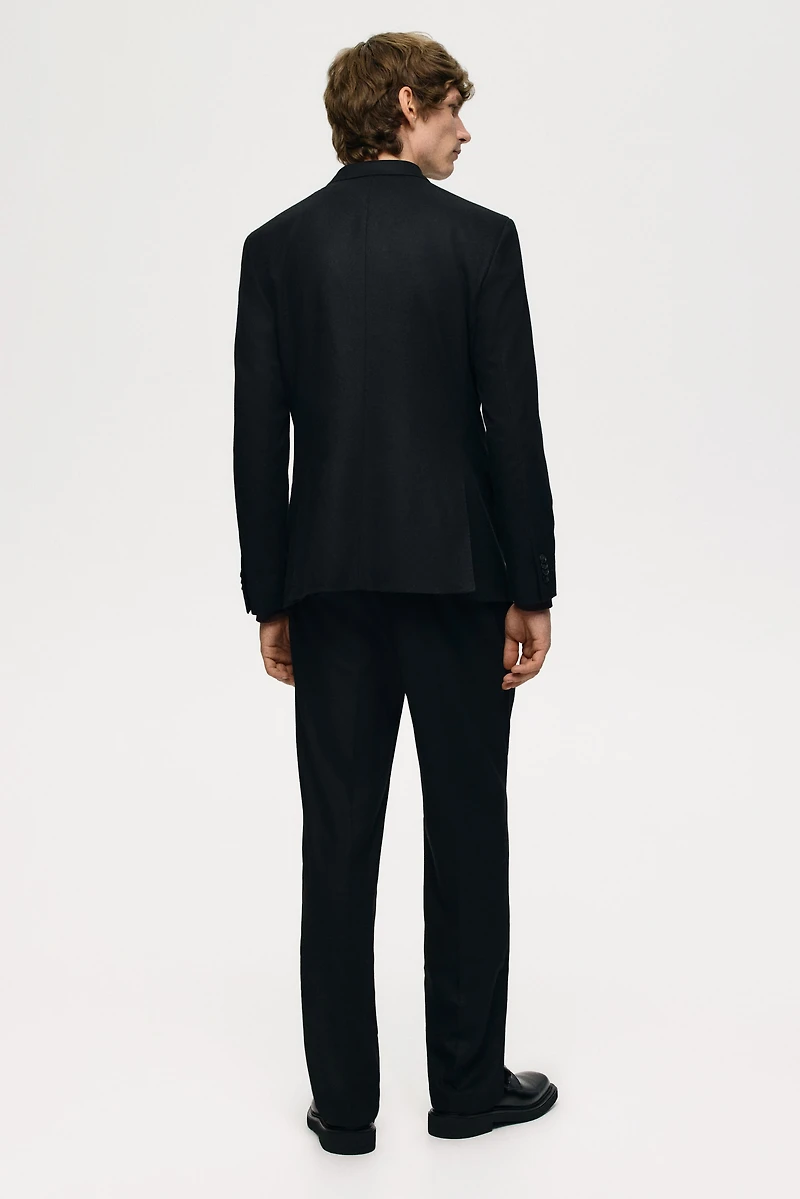 Regular-Fit Double-Breasted Jacket