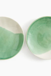 Hand-painted Stoneware Plate