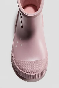 Fleece-Lined Rubber Boots