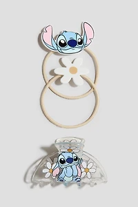 Hair Elastics and Hair Claw with Motif