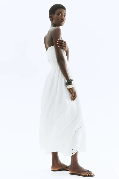 Cotton Bandeau Dress