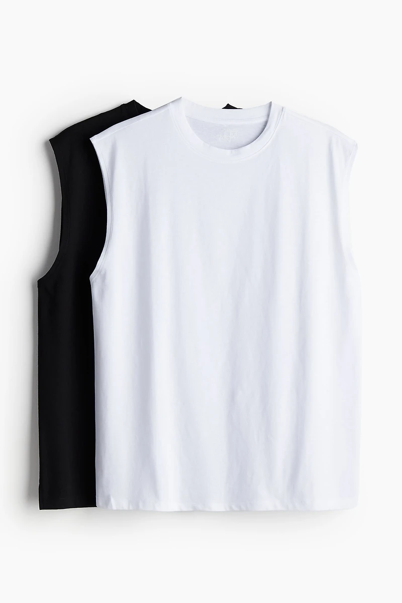2-pack Loose Fit sports vest tops with DryMove™