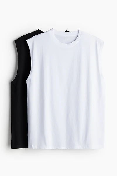 2-pack Loose Fit sports vest tops with DryMove™