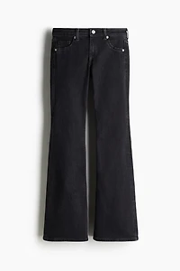 Low Rise Flared Leg Jeans