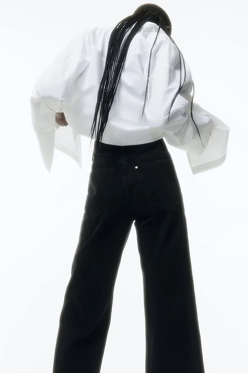Ava Ultra High Rise Wide Leg Jeans