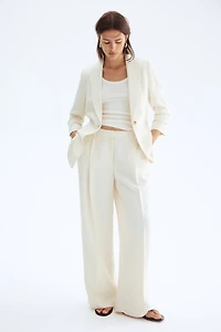 Gathered-Sleeve Jacket