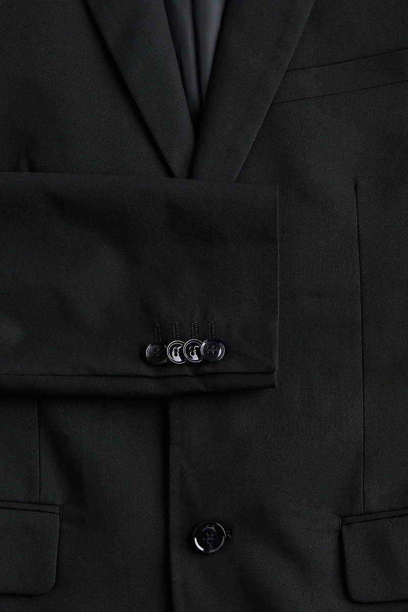 Slim Fit Single-Breasted Jacket