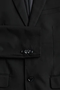 Slim Fit Single-Breasted Jacket
