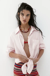 Linen-blend Shirt