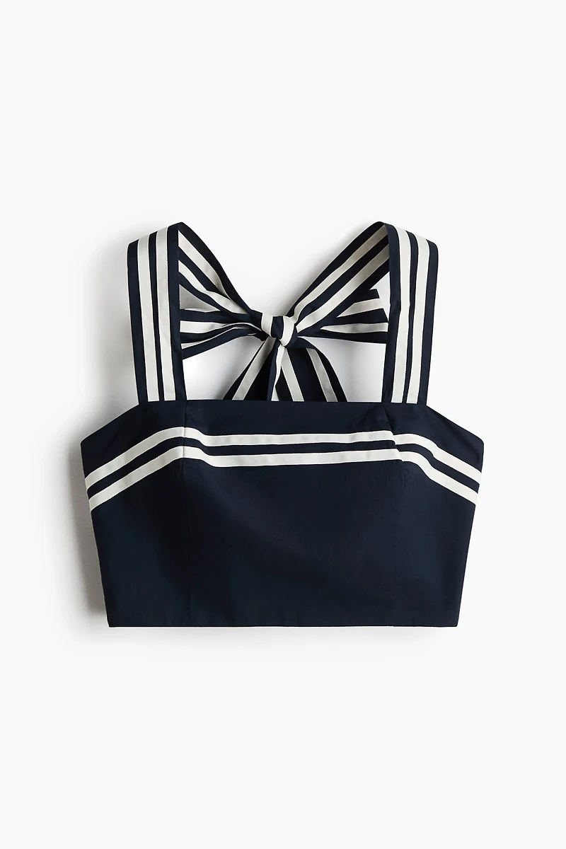 Halterneck Crop Top