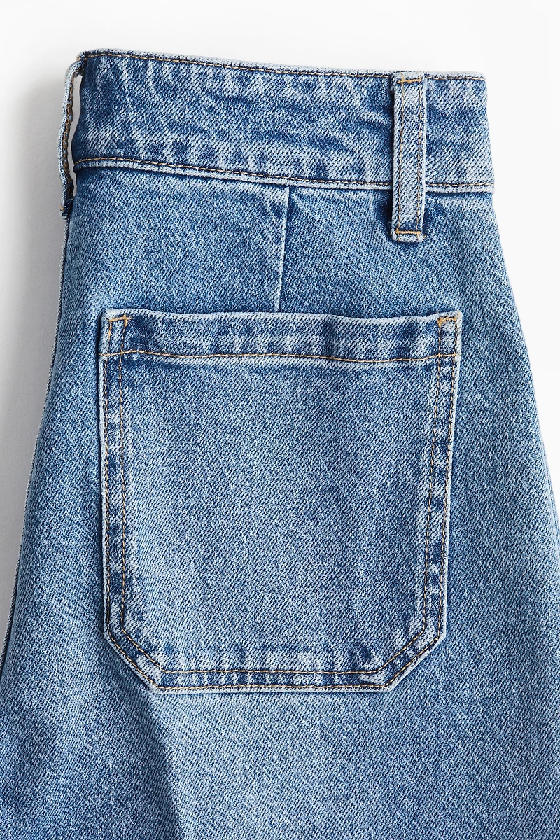 Wide High Jeans