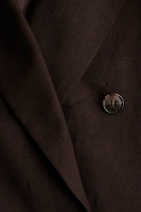 Veston en lin mélangé