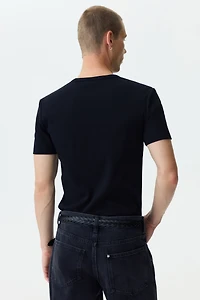 Slim-Fit Henley Shirt