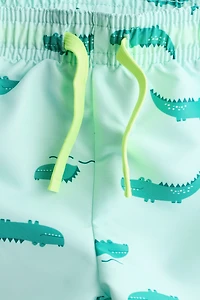 Patterned Swim Shorts