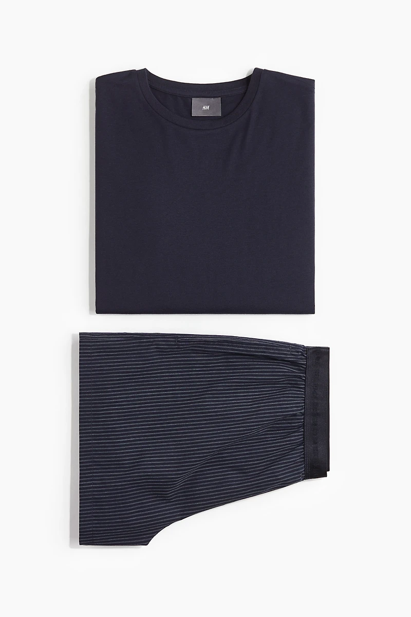 COOLMAX® Pajama T-Shirt and Shorts