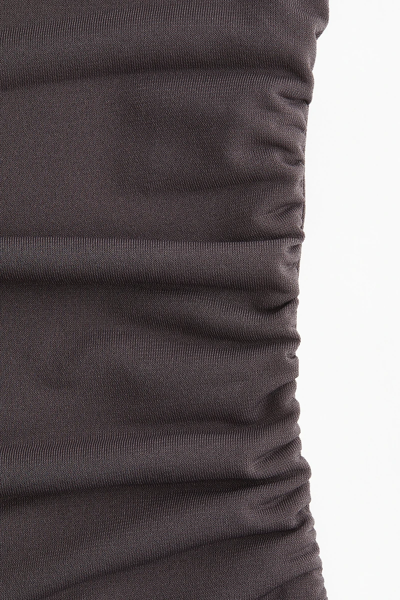 Draped Cap-Sleeved Top