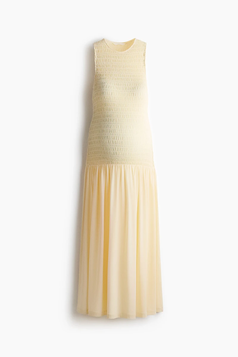 MAMA Smocked jersey dress