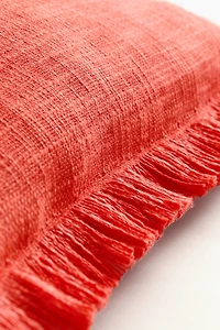 Slub-Weave Cushion Cover