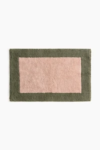 Tapis de bain tufté