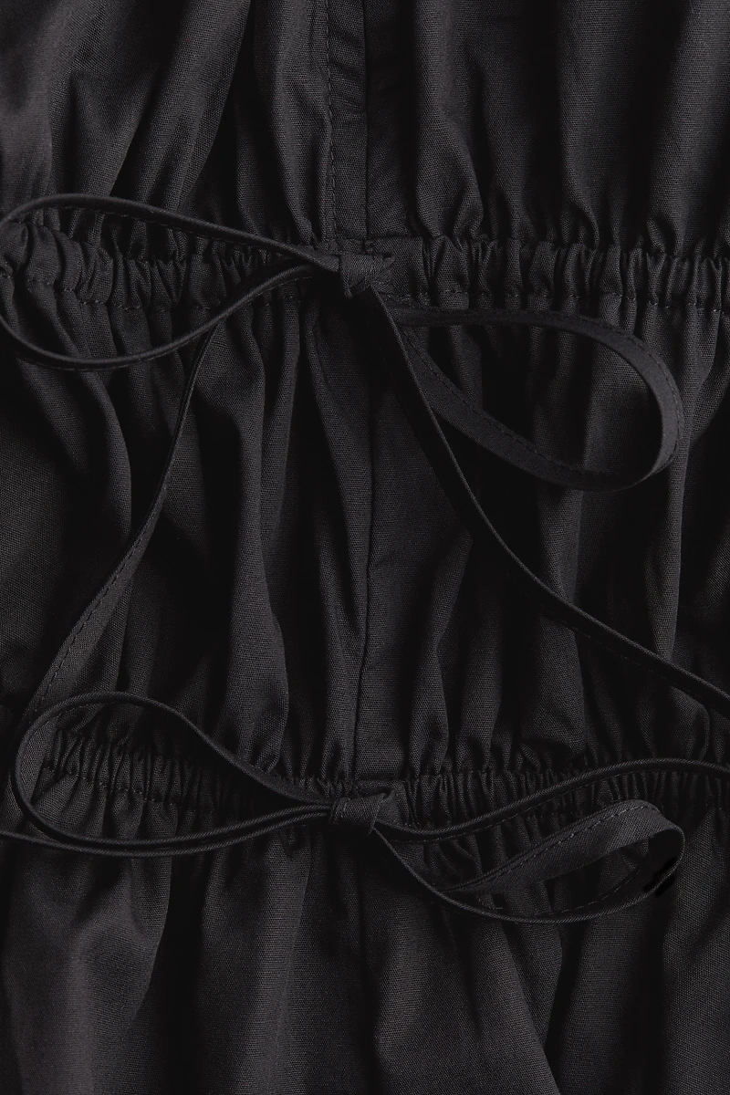 Peplum Halterneck Top