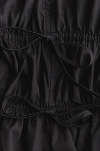 Peplum Halterneck Top