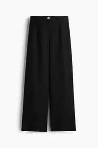 Linen-Blend Pants