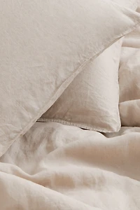 Linen King/Queen Duvet Cover Set