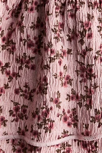 Patterned Tiered Skirt