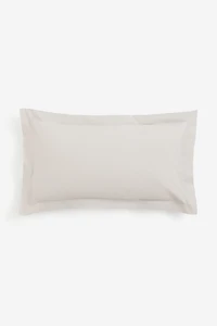 Cotton Percale Pillowcase