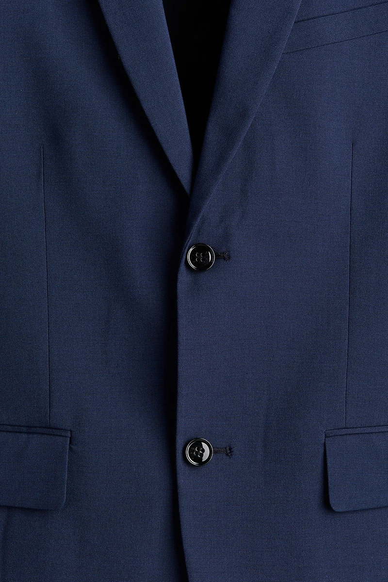 Veste très près du corps à fermeture droite