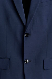 Veste très près du corps à fermeture droite