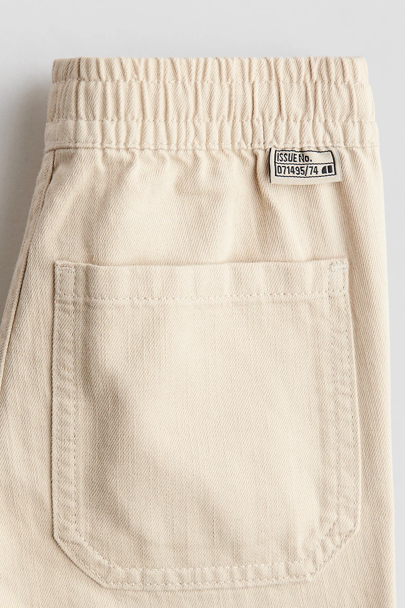 Pantalon en sergé de coton