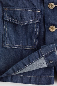 Cotton Denim Skort