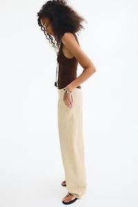 Tie-Detail Pants