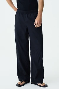 Pantalon de survêtement ample en nylon