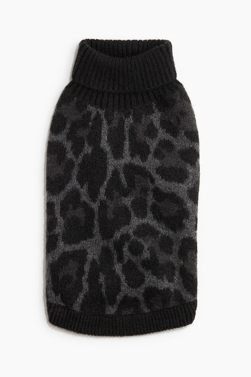 Jacquard-knit Dog Sweater