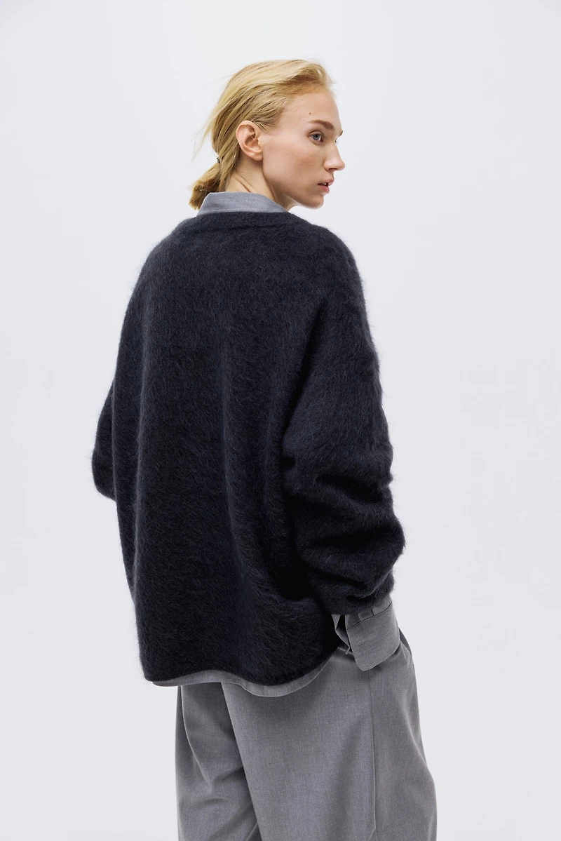 Oversized Mohair-Blend Sweater