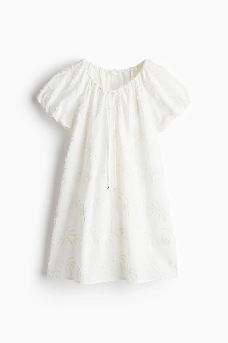 Embroidered Tunic Dress