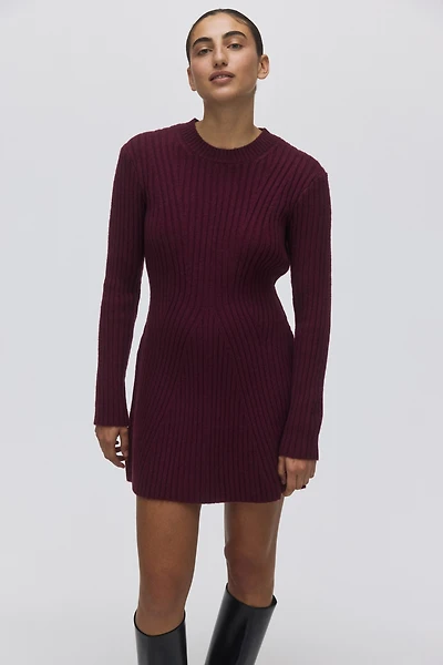Rib-knit Dress