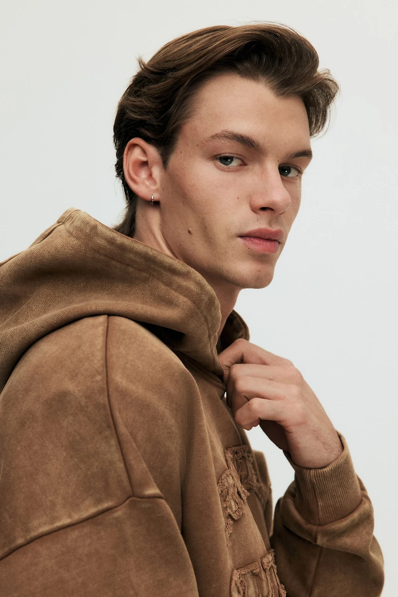 Oversized Washed Hoodie