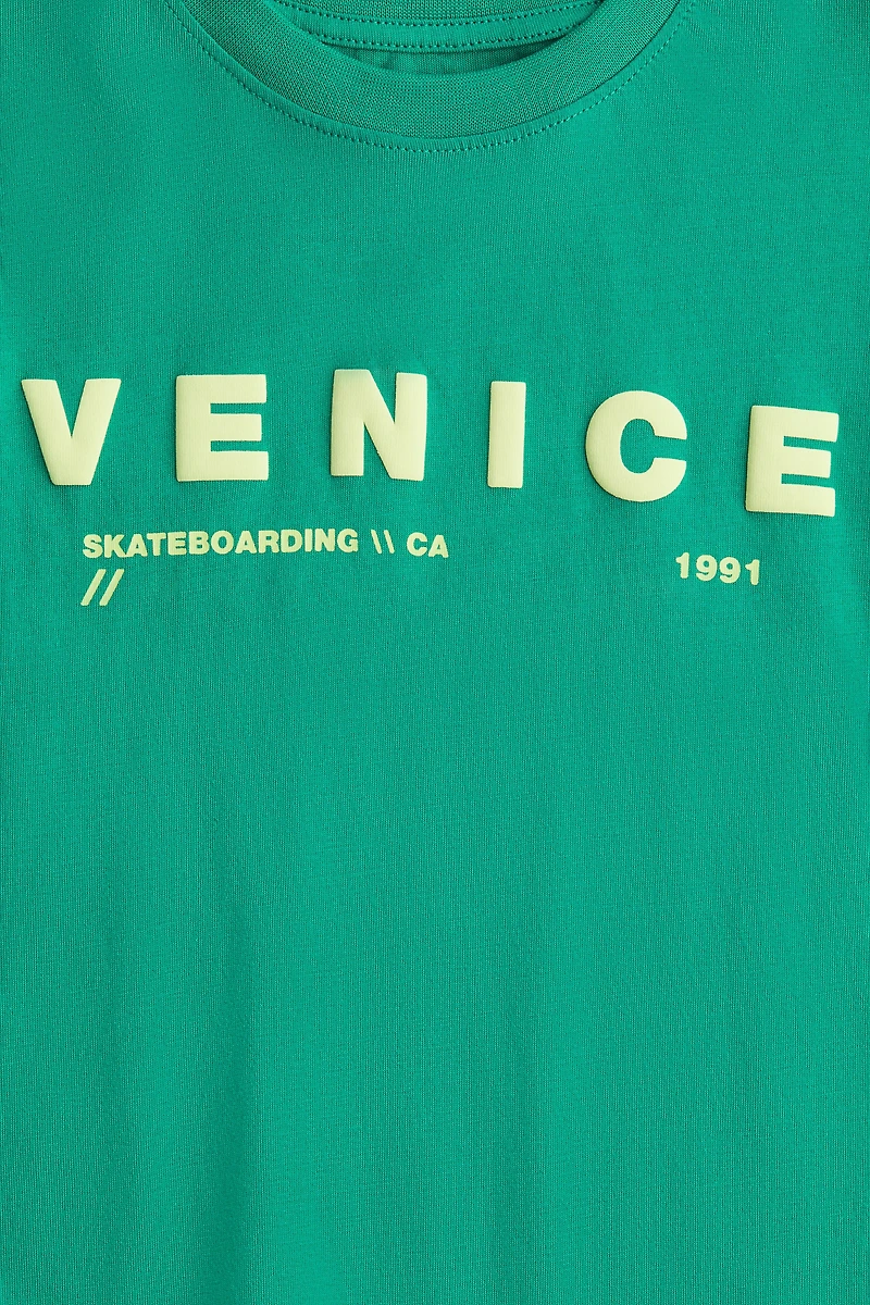 Loose-Fit Printed T-Shirt