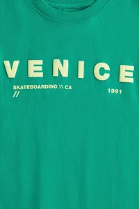 Loose-Fit Printed T-Shirt