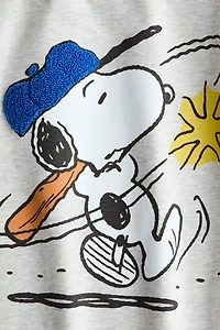 T-shirt imprimé avec manches longues